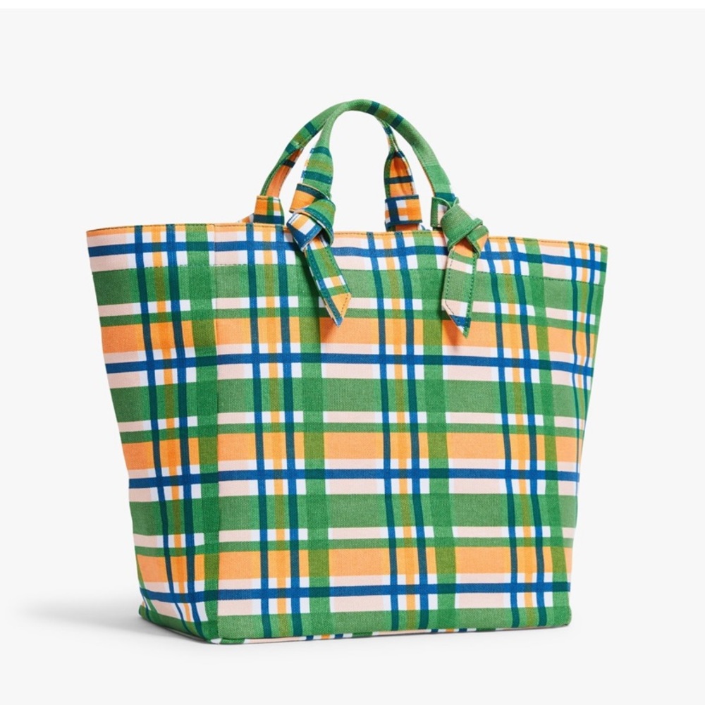 Mad About Plaid Tote by Pamela Munson